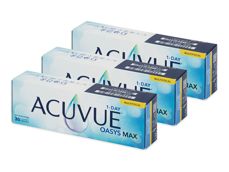acuvue oasys max 1-day multifocal (90 lenti)