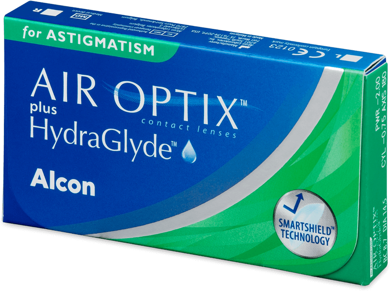 Air Optix plus HydraGlyde for Astigmatism (3 lenti)