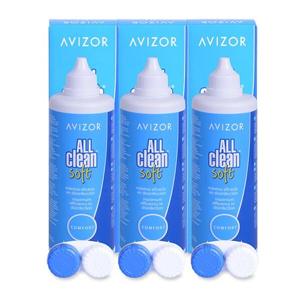 soluzione avizor all clean soft 3x350 ml