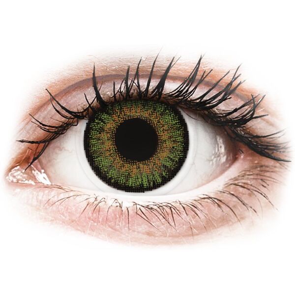 freshlook one day color green - correttive (10 lenti)