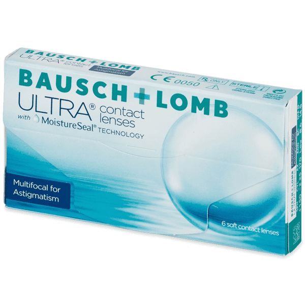 bausch + lomb ultra multifocal for astigmatism (6 lenti)