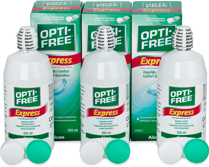 soluzione opti-free express 3 x 355 ml