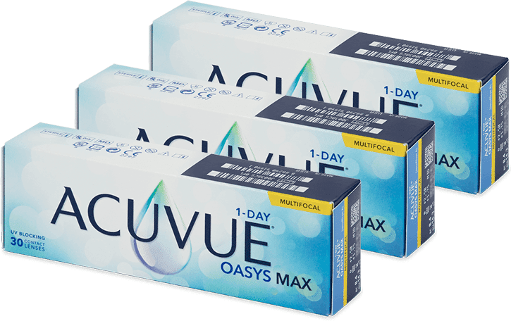 acuvue oasys max 1-day multifocal (90 lenti)