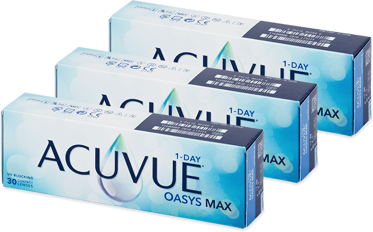 acuvue oasys max 1-day (90 lenti)