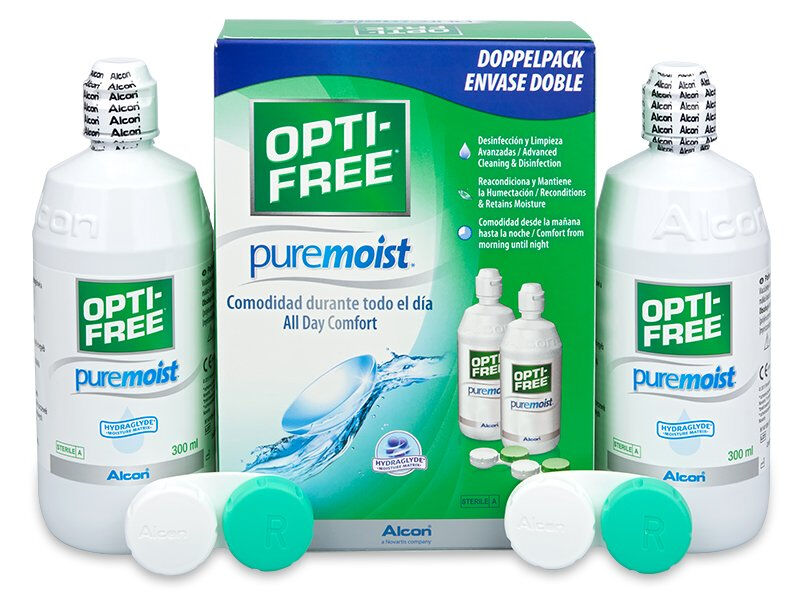 soluzione opti-free puremoist 2 x 300 ml