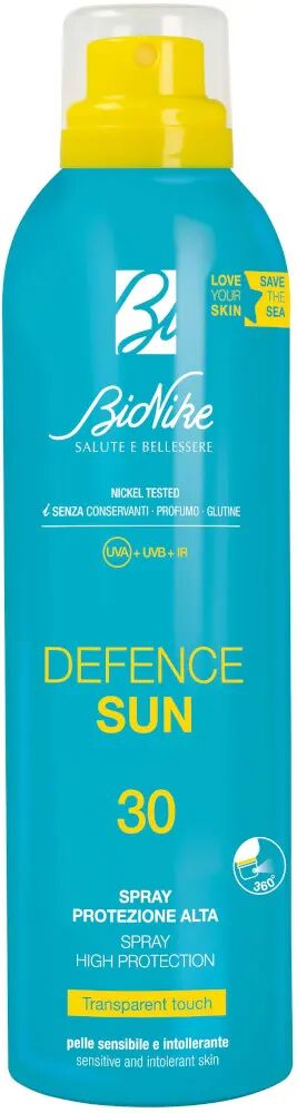 bionike defence sun spray solare corpo transparent touch 200ml spf30