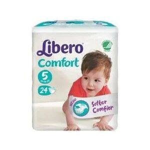 Amicafarmacia Libero Comfort 5 Pannolino Bambino Taglia 10-14kg 24 Pezzi