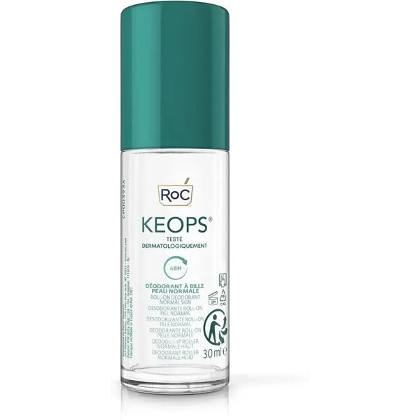 amicafarmacia roc keops deodorante roll-on 30ml per pelle normale