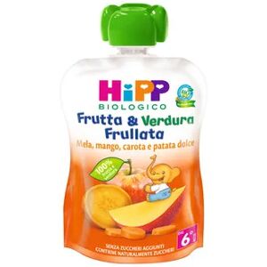 hipp italia srl hipp bio frutta e verdura frullata mela mango carota patata dolce 90g