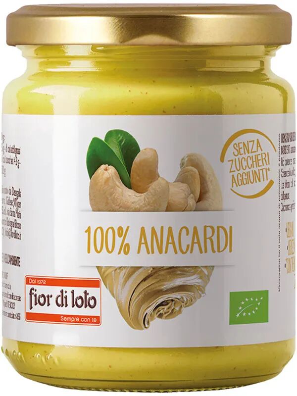 Amicafarmacia Fior Di Loto Crema 100% Di Anacardi 200g