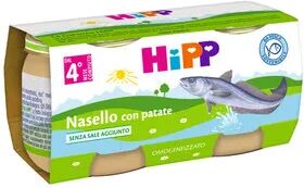 HIPP GMBH & CO. VERTRIEB KG Hipp Omogeneizzato Nasello Merluzzo Patate 4M+ 2x80g