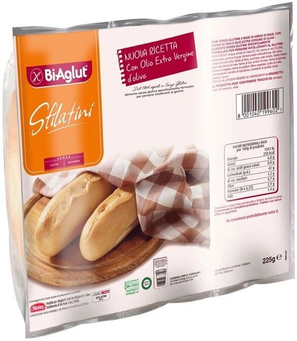 BIAGLUT (HEINZ ITALIA SPA) Bialgut Sfilatini Senza Glutine Nuova Ricetta 225g