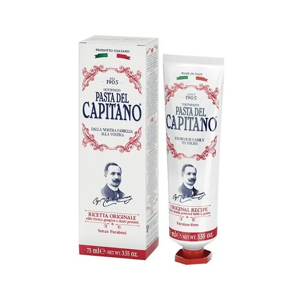 ciccarelli spa pasta del capitano 1905 dentifricio ricetta originale75ml