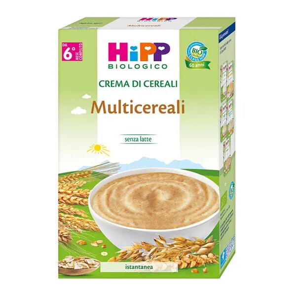 hipp italia srl hipp bio crema multicereali per bambini 6 mesi+ 200g