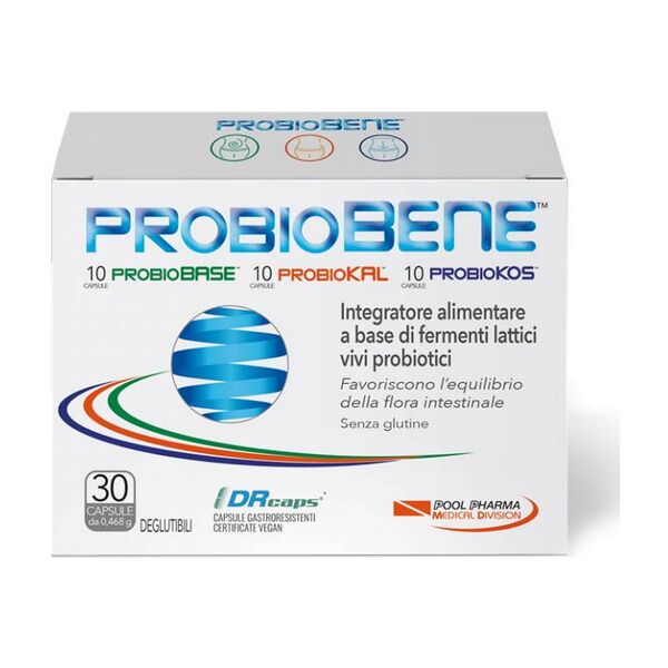 amicafarmacia probiobene 30 capsule: integratore per la flora intestinale