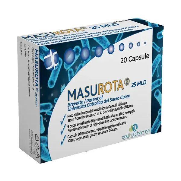 amicafarmacia deltha pharma masurota 25 mld 20 capsule