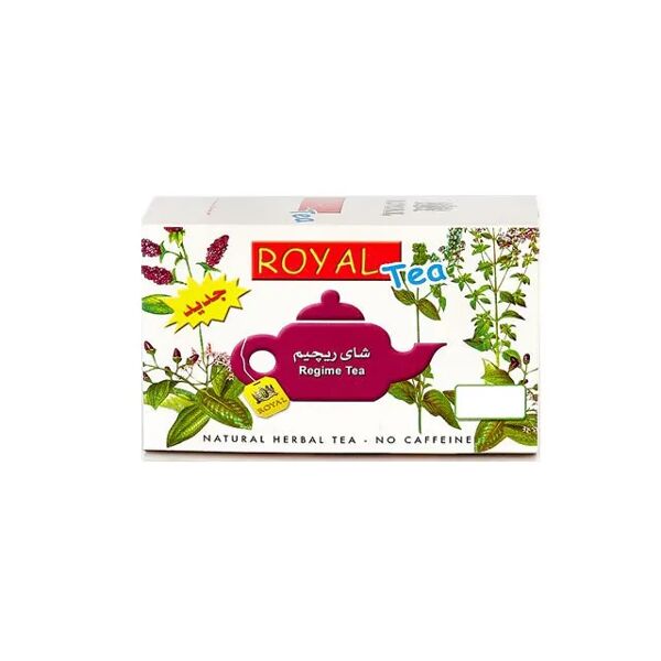 flora import sas royal regime tea 50 filtri