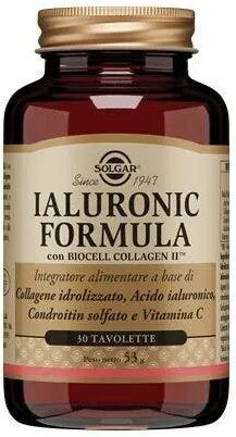 Amicafarmacia Solgar Ialuronic Formula 30 Tavolette