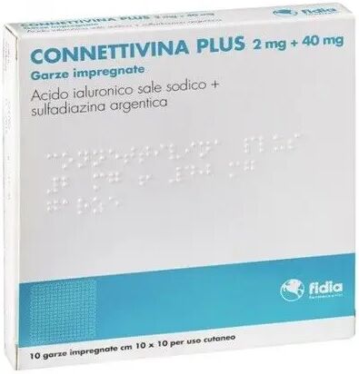 Amicafarmacia Connettivina Plus 10 Garze 10x10cm