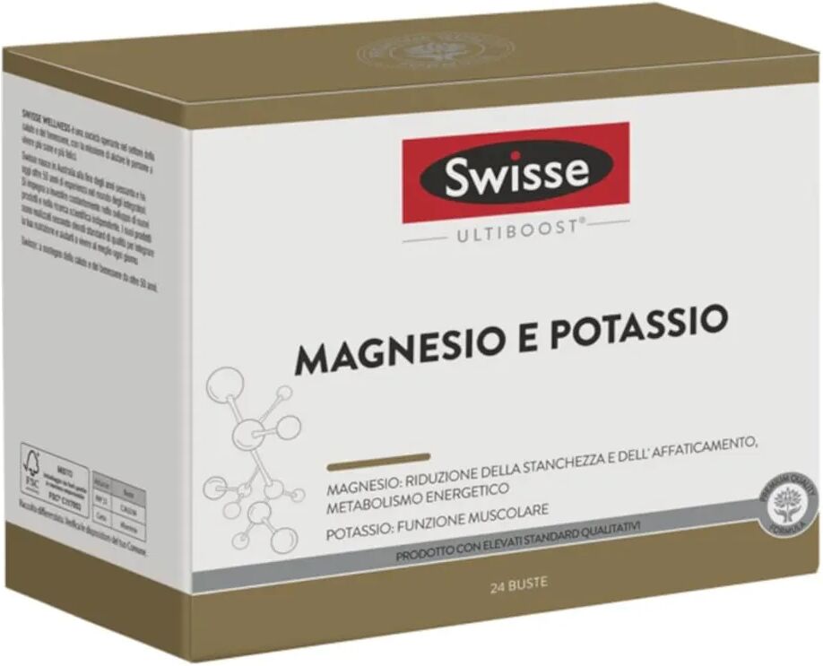 Amicafarmacia Swisse Magnesio E Potassio 24 Buste