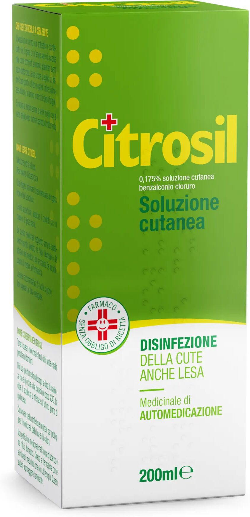 Amicafarmacia Citrosil Soluzione Cutanea 200ml 0,175%