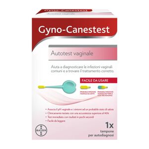 Amicafarmacia Gyno-Canestest Autotest Vaginale Diagnosi Infezioni Vaginali, Candida, Vaginosi Batterica, 1 Tampone
