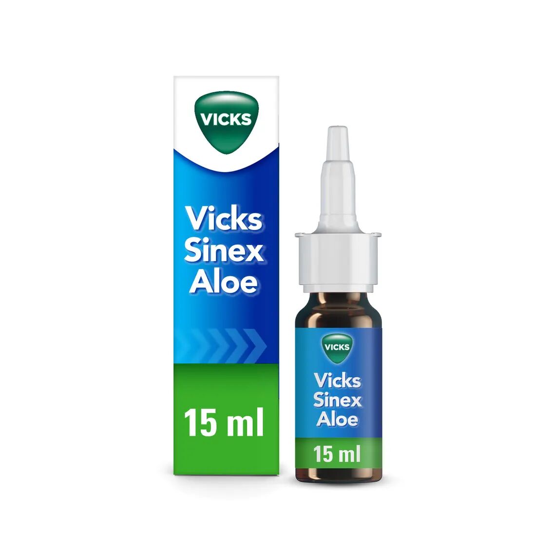 Vicks Sinex Spray Nasale Per Naso Chiuso Con Aloe Vera 15ml