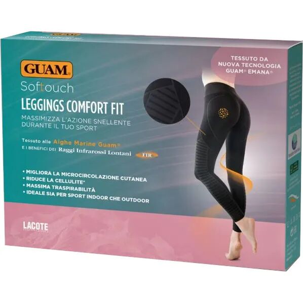 LACOTE SRL Guam Softouch Leggings Comfort Fit XS/S 38-40 1 Pezzo Nero