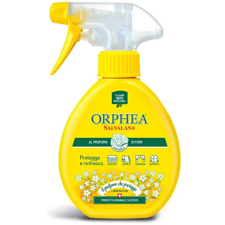 TAVOLA SPA Orphea Spray Proteggi E Rinfresca Tessuti Profumo Fiori 150ml