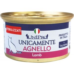 Amicafarmacia Unipro Unicamente Agnello Cibo Umido Gatti Adulti Sterilizzati Barattolo 85g