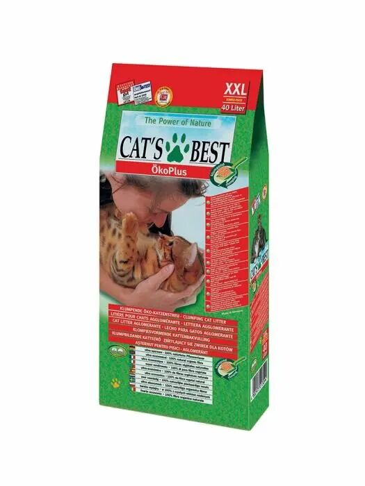 Amicafarmacia Cat's Best Original Okoplus Lettiera Vegetale Agglomerante E Incapsulante Odori Per Gatti 40L