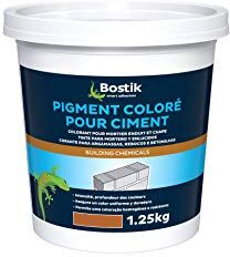 Bostik Pigmento colorato per cemento, 1,25 kg, colore: marrone