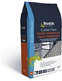 Bostik - Colla per tutti i mattonelle senza polvere, 5, colore: Grigio