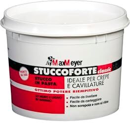 MaxMeyer Stucco in pasta per interni BIANCO 1 KG