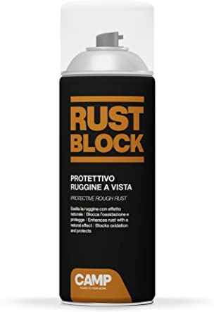 CAMP RUSTBLOCK Protettivo Ruggine a vista, trasparente e satinato, 400 ml