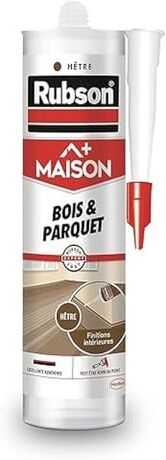 Henkel Rubson Home - Sigillante per legno di faggio e parquet, sigillante acrilico per tutti i substrati in legno e muratura, giunti interni, 280 ml (la confezione può variare)