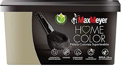 MAXMEYER PITTURA COLORATA SUPERLAVABILE HOME COLOR FANGO 2,5L