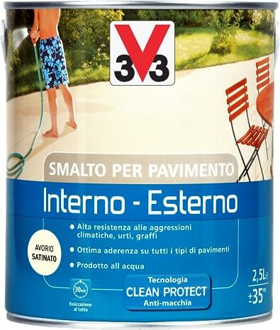 V33 Smalto per Pavimento INTERNO-ESTERNO