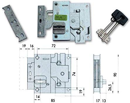 CISA Cce 57411.30.1 – Serratura Cassaforte 1pto