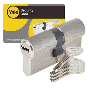 Yale YC1000+ - Cilindro di serratura, YC1000+ DB 40X50 NI