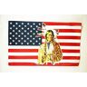 BANDIERA STATI UNITI CON INDIANO 150x90cm - BANDIERA ESERCITO AMERICANO - USA 90 x 150 cm - AZ FLAG