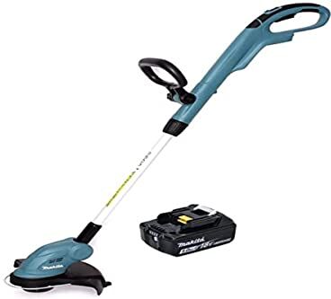 Makita DUR 181 18 V - Tagliaerba a batteria agli ioni di litio + 1 batteria BL 1850 da 5,0 Ah