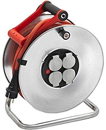 Brennenstuhl, 1207961 Argento IP44 Cable reel 33m H07RN-F 3G2,5, B00J399WS0