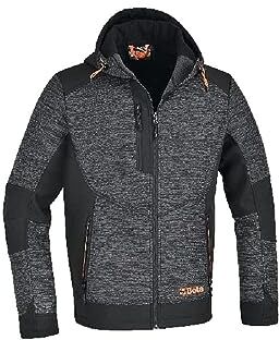 Beta - 7637G XL ​- ​Felpa da lavoro tecnica in pile da uomo con inserti in tessuto softshell, design ergonomico e snello e look moderno sia per lavoro che per tempo libero