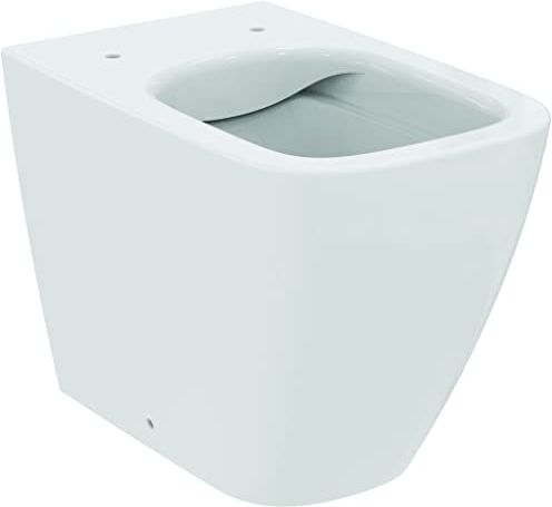 Ideal Standard life B, Vaso a terra filoparete con tecnologia RimLS+, Bianco