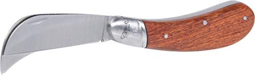 KS Tools 907.2186 Coltello p.elettricisti c.lame richiudibili,1lame dritta e 1a falce