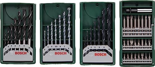 Bosch Accessories 2607017071 - Set fai da te: bit e bit multipack, nero