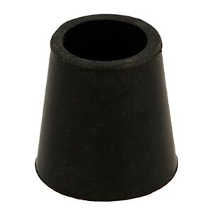 Amig - Puntale esterno rotondo   Mod. 656   Ø16 mm   Protezione per gambe di tavoli, sedie, stampelle e bastoni   ideale per proteggere il pavimento dai graffi   gomma nera