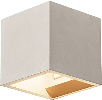 SLV SOLID CUBE lampada da parete, QT14, grigio, G9 max. 25W