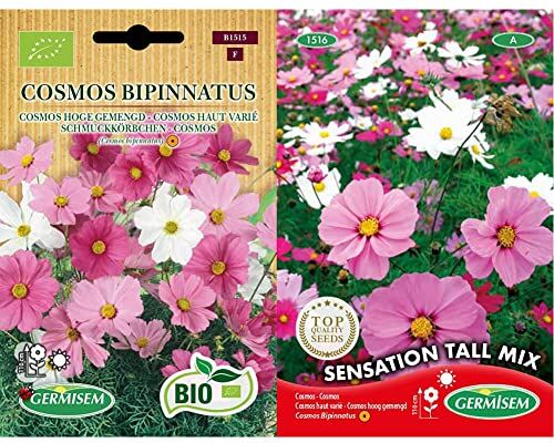 Germisem Biologico Cosmos Bipinnatus Semi di Cosmos 2 g & Sensation Tall Mix Semi di Cosmos 2 g